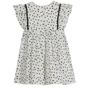 Pippa & Julie Girls' Sleeveless Patterned Party Dress, Fit and Flare Size: 6X